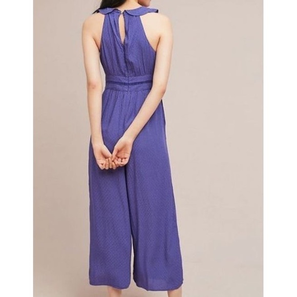 Justine Ruffled-Printed Jumpsuit by Maeve - Picture 3 of 8
